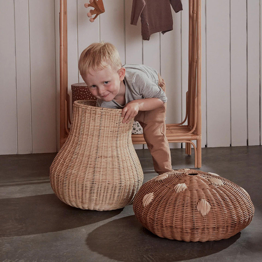 Decorative Mushroom-Shaped Storage Basket Stornfield
