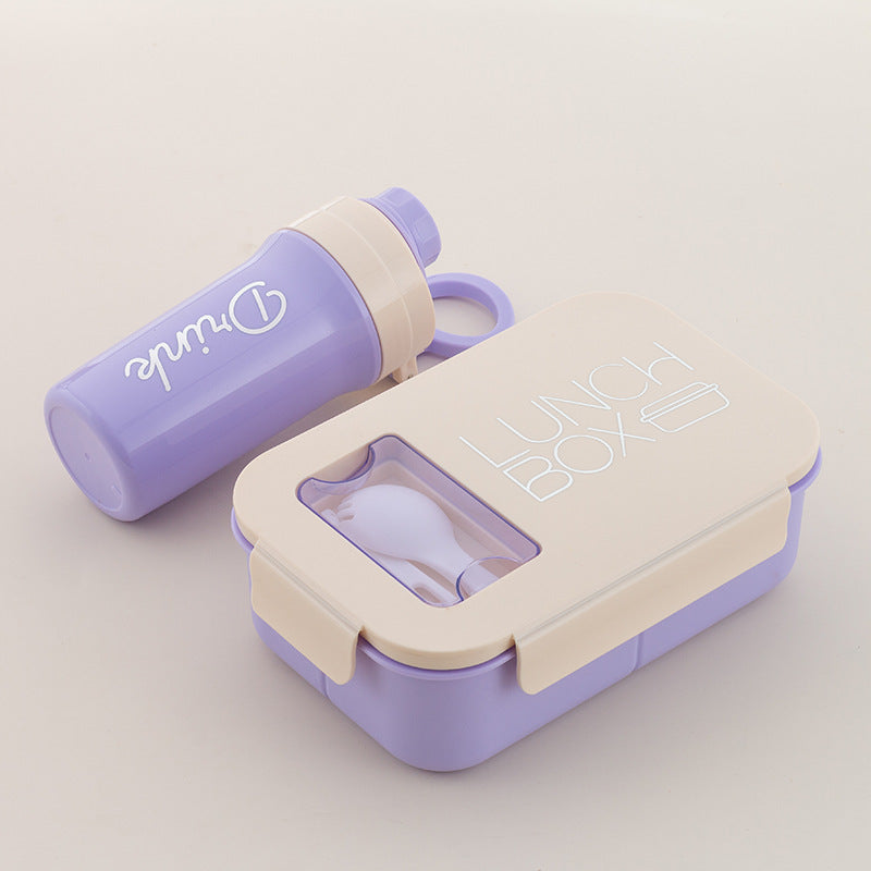 Dual-Compartment Meal Prep Lunch Box