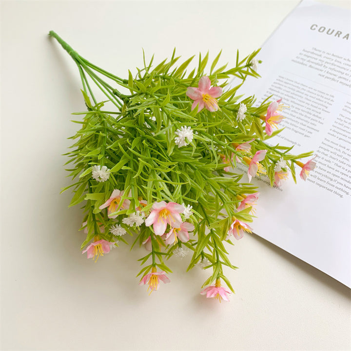Faux Botanical Flower Bouquet