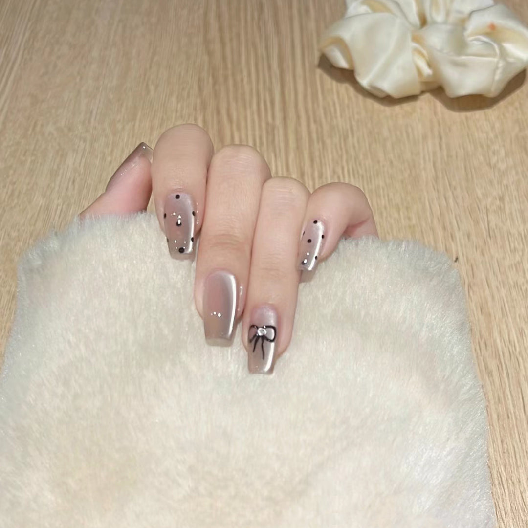 Artistic Butterfly-Design Press-On Nails Stornfield