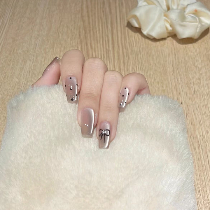 Artistic Butterfly-Design Press-On Nails Stornfield