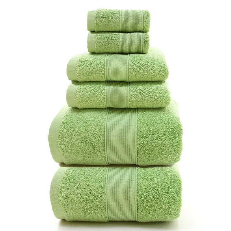 Terry Towel Set With Luxurious Textile Design Stornfield