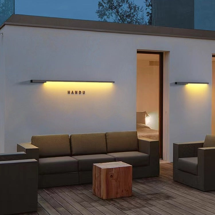 Modern Minimalist LED Wall Shelf Light