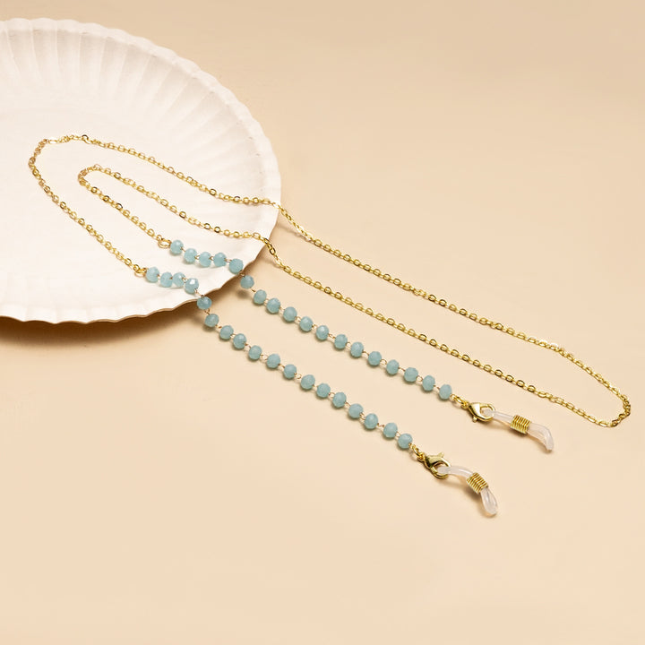 Decorative Stone-Accented Eyewear Chain Stornfield