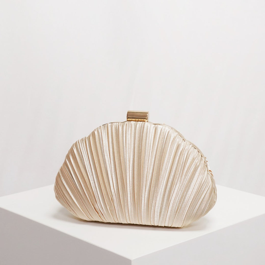 Pleated Evening Clutch