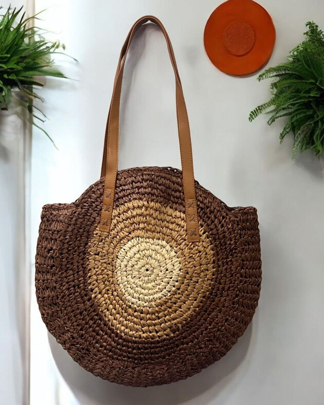 Round Macrame Beach Bag Stornfield