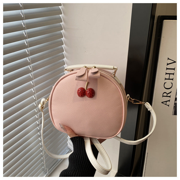 Playful Cherry-Themed Handbag