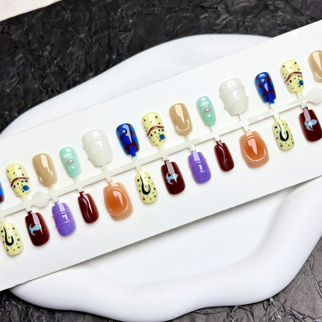 Creative Press-On Nail Art Set 1790746206