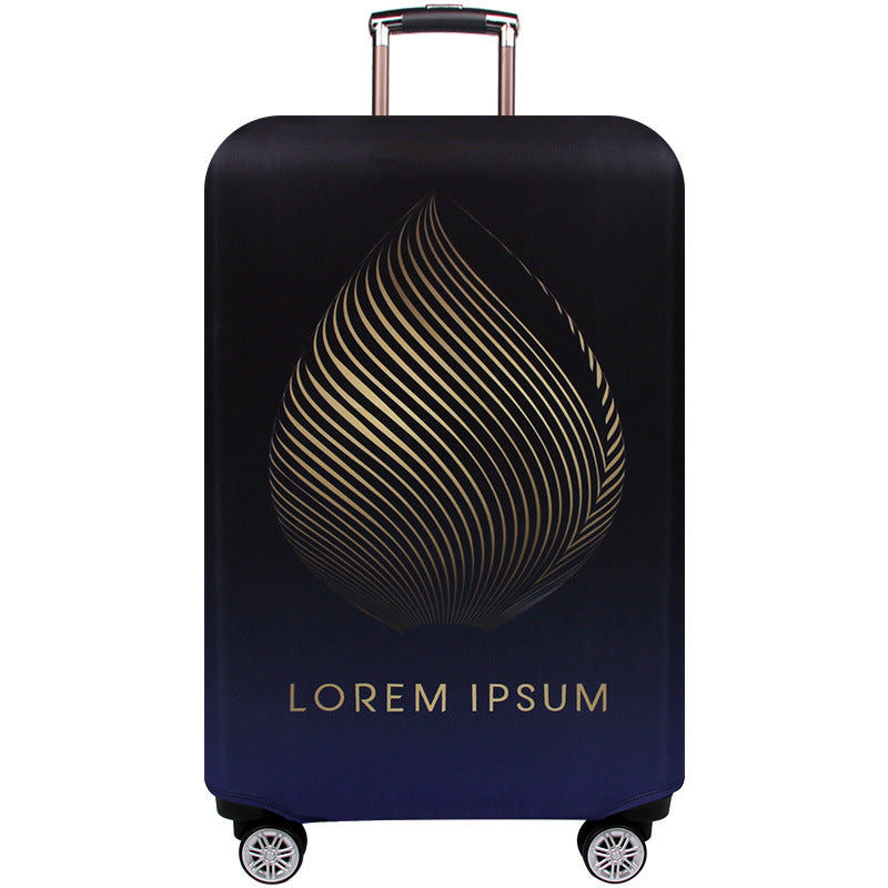 Ladies hard shell suitcase with elegant pattern print Stornfield