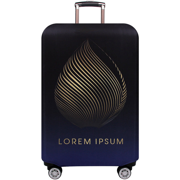 Ladies hard shell suitcase with elegant pattern print Stornfield