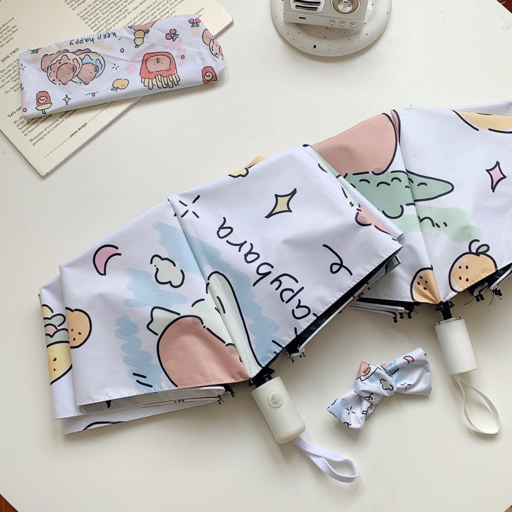 Women's Foldable Umbrella with Animal Motifs Stornfield