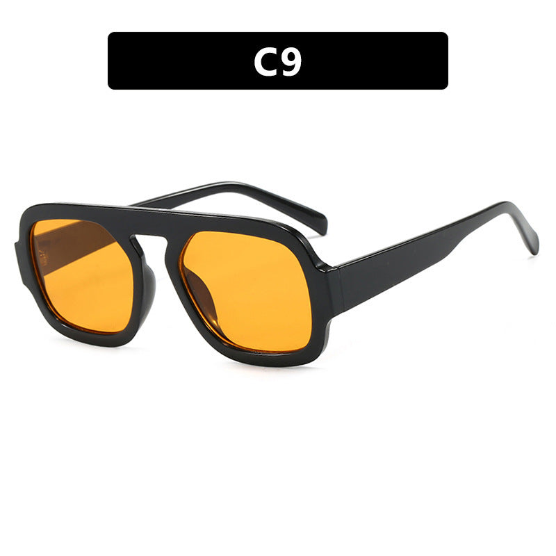 Women's modern oversized sunglasses in angular design Stornfield