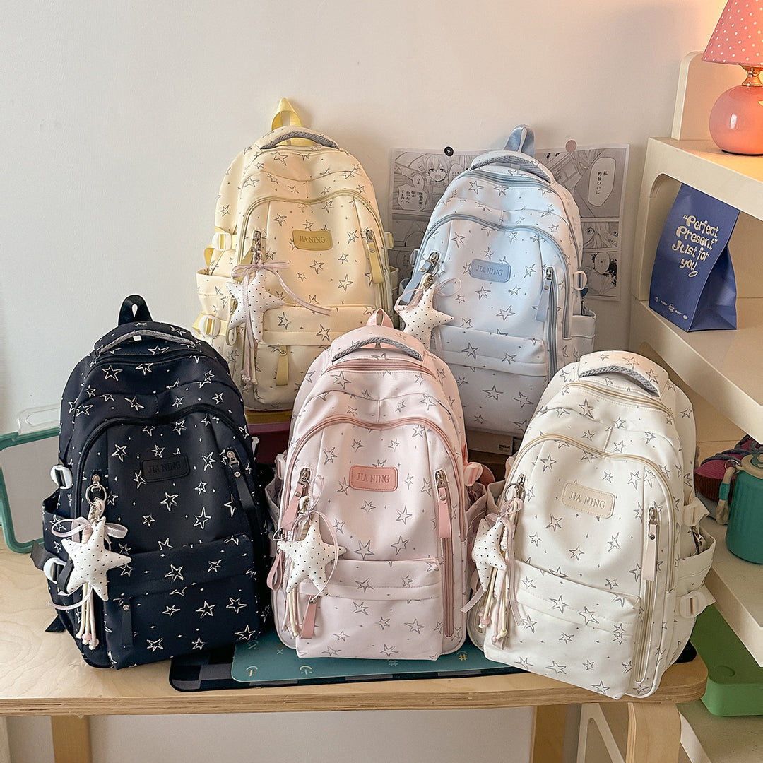 Multi-Functional Star-Embellished Backpack Stornfield 1791205930