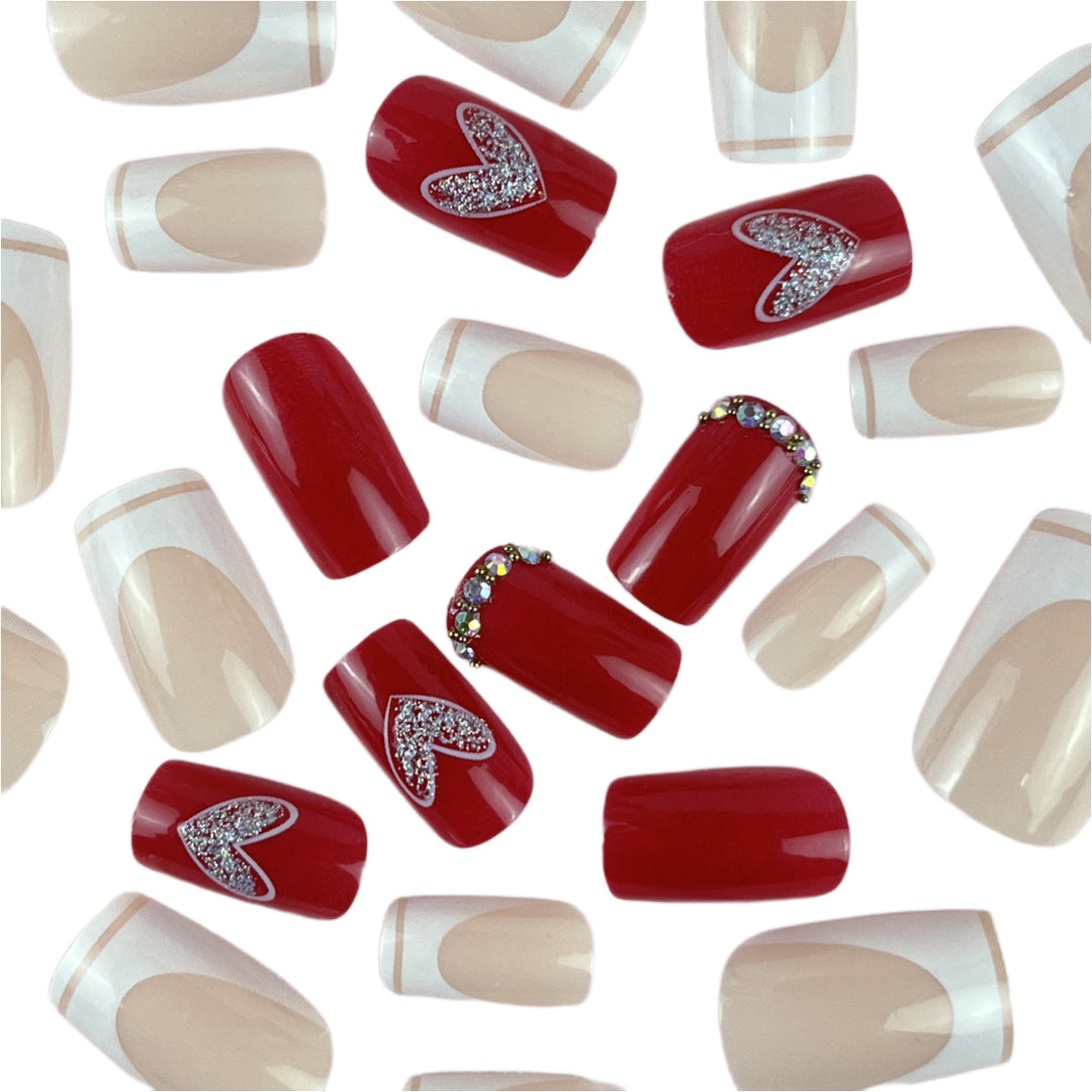 Decorative Heart Nail Art Stornfield