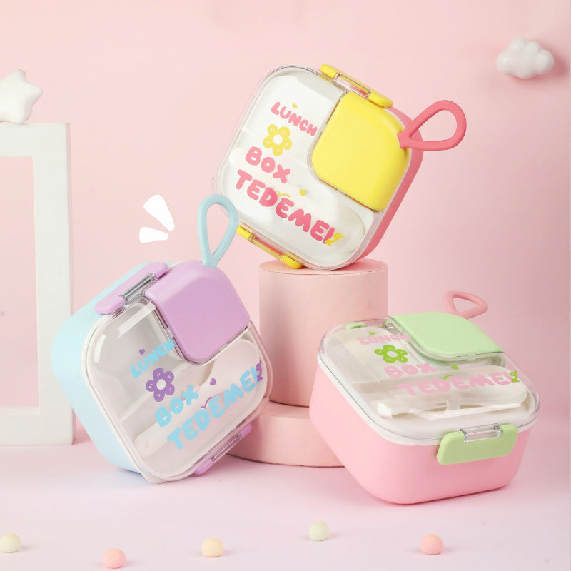 Multi-Compartment Eco-Friendly Snack Container