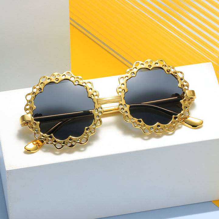 Women's stylish sunglasses with flower-shaped frame Stornfield