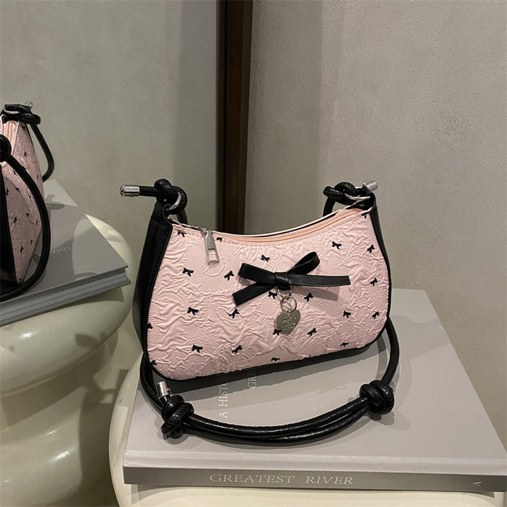Charming Bow Detail Quilted Handbag Stornfield