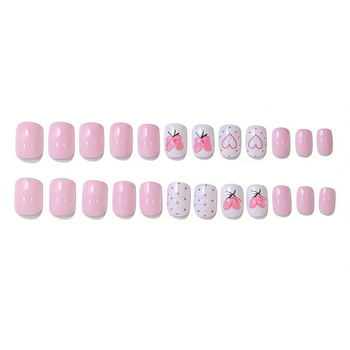 Creative Floral Acrylic Nail Art Set Stornfield
