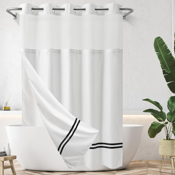 Modern Minimalist Shower Curtain Stornfield