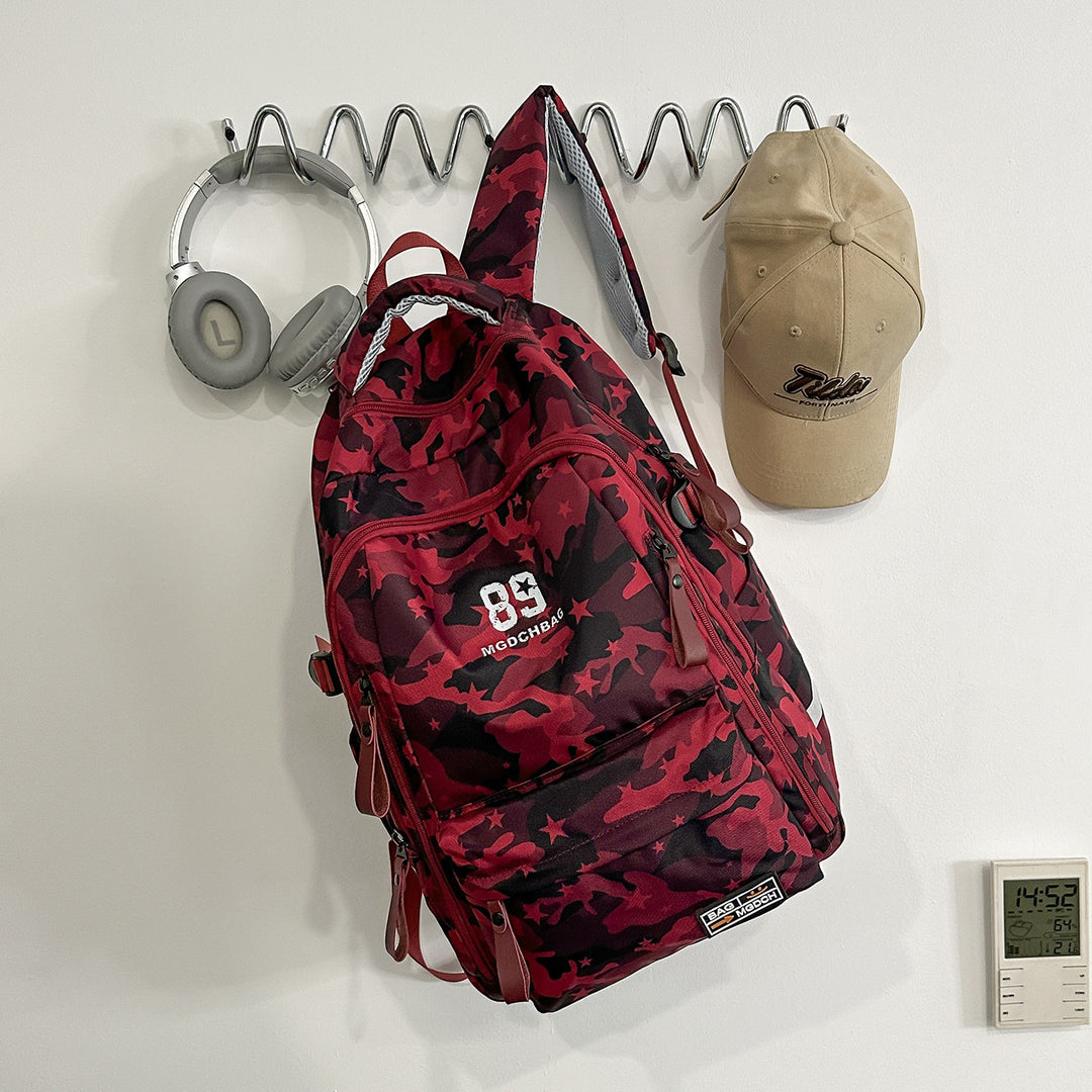 Versatile Camouflage Backpack with Multi-Pocket Design Stornfield