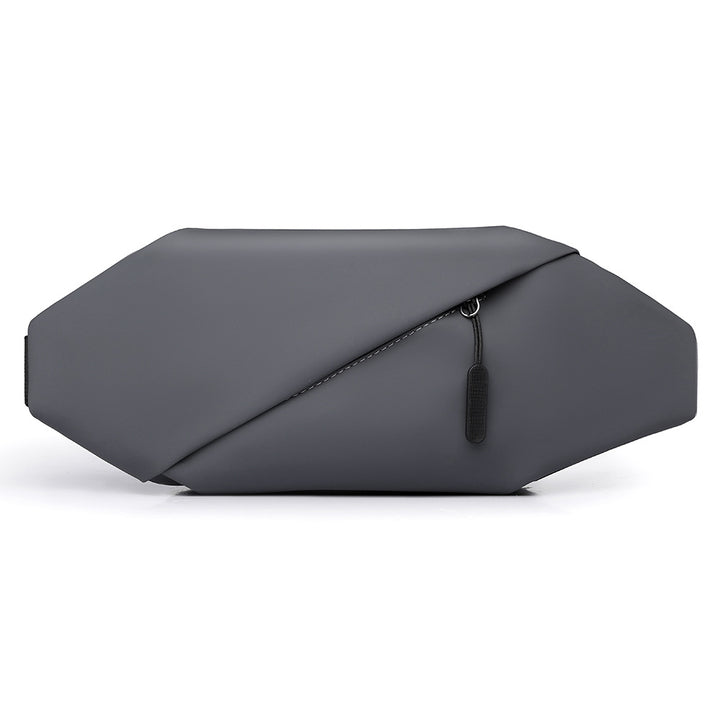 Modern Structured Leather Sling Bag Stornfield