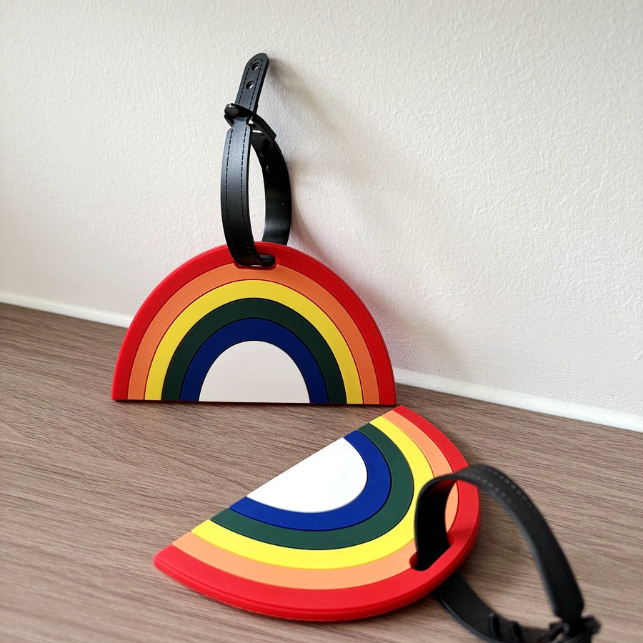 Silicone Rainbow Luggage Tag Stornfield