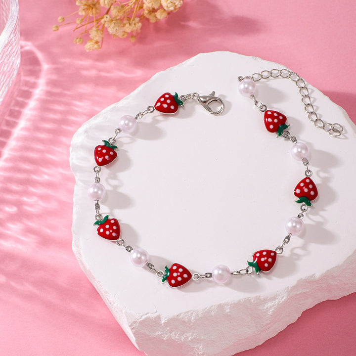Strawberry Charm Bracelet Stornfield