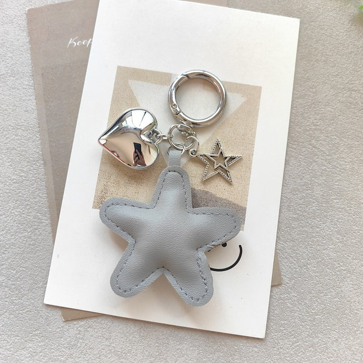 Keychain with star and heart design Stornfield