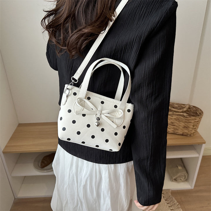 Charming Polka Dot Mini Handbag
