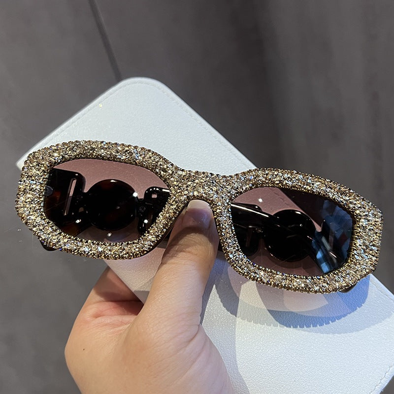 Ladies Fashion Sunglasses with Sparkling Rhinestone Frame Stornfield