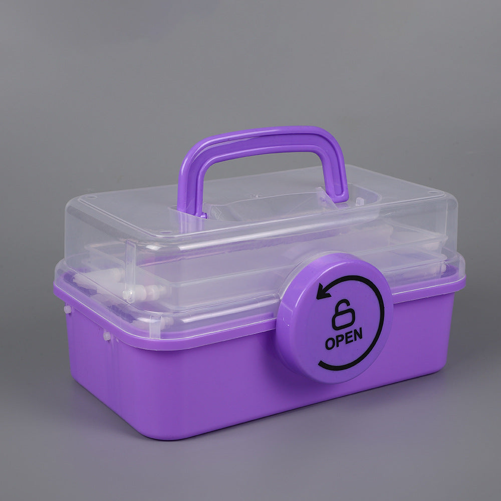 Portable Multi-Section Craft Storage Box Stornfield