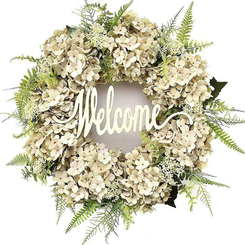 Floral Welcome Wreath