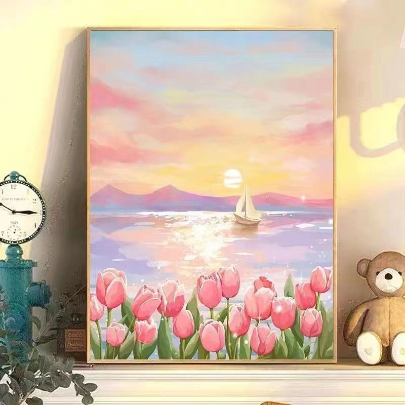 Floral Landscape Canvas Art Stornfield