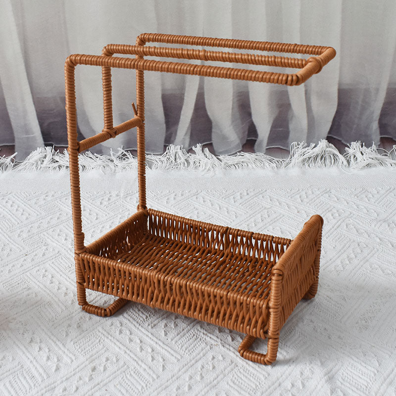 Handmade Rattan Storage Basket Stornfield