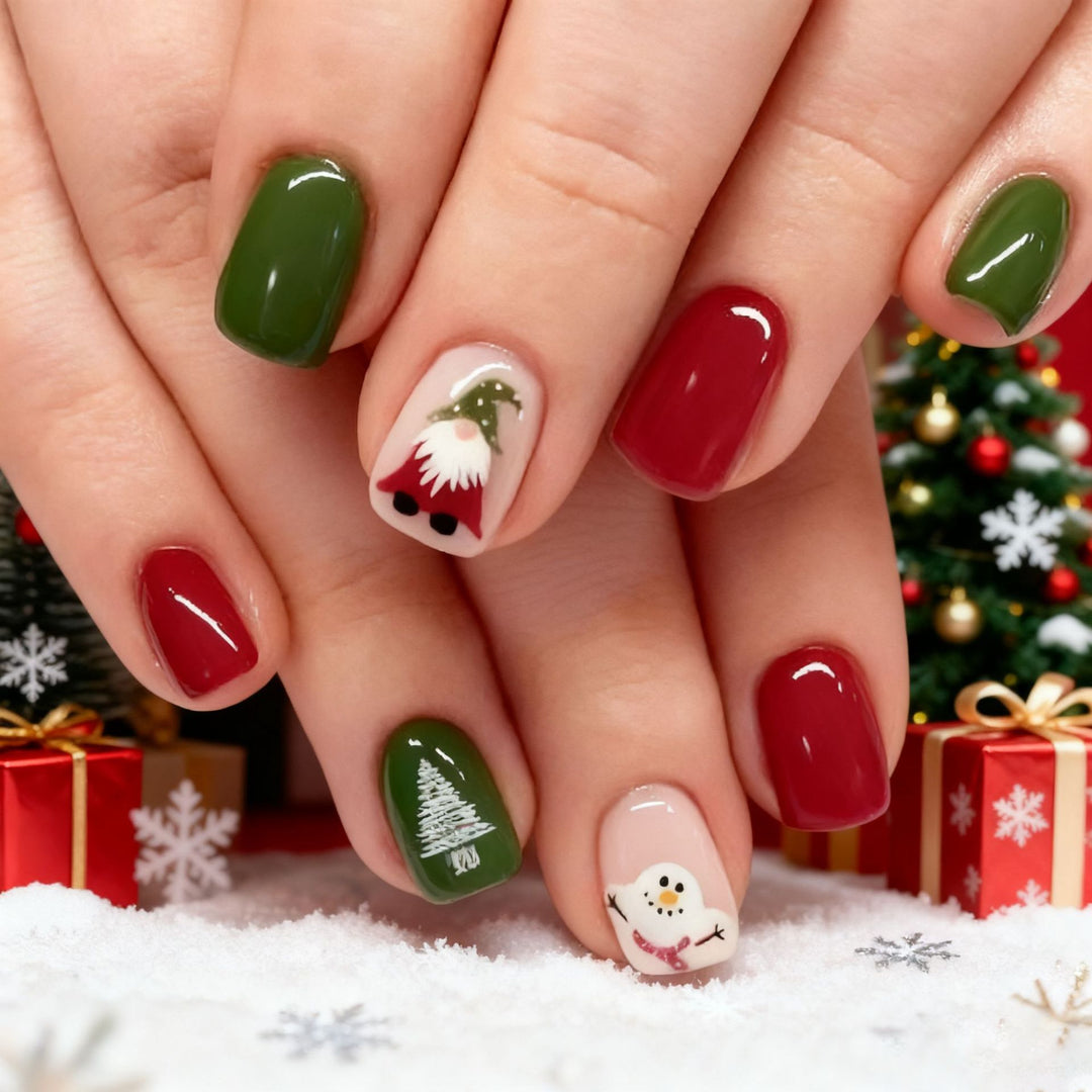 Festive Themed Christmas Nail Art Kit Stornfield