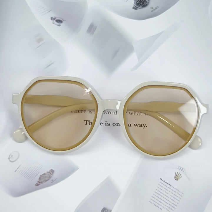 Women’s Geometric Sunglasses with Extravagant Accent Stornfield