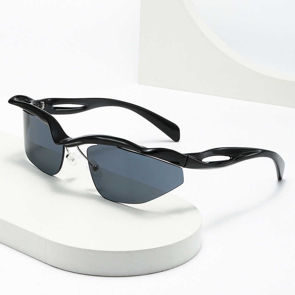Women's sporty sunglasses with aerodynamic frame Stornfield 1780028486
