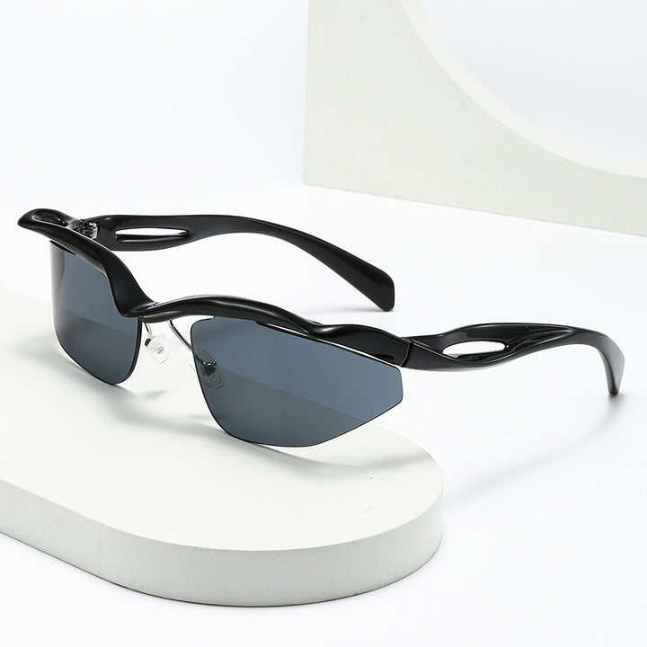 Women's sporty sunglasses with aerodynamic frame Stornfield 1780028486