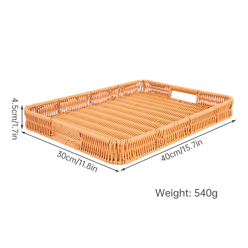 Rectangular Woven Serving Tray Stornfield