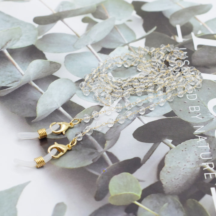 Elegant Floral-Accented Eyewear Chain Stornfield