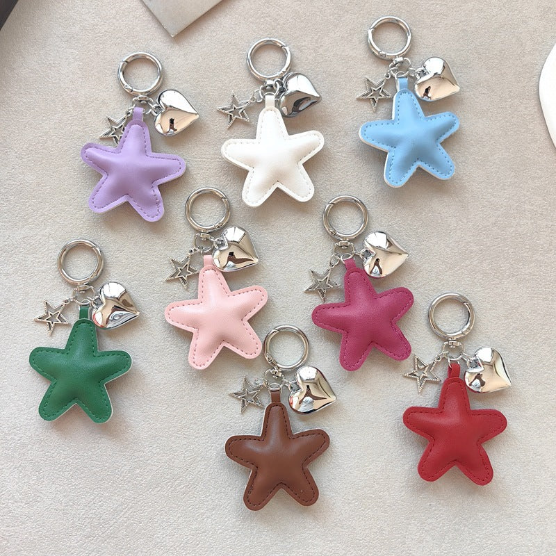 Keychain with star and heart design Stornfield