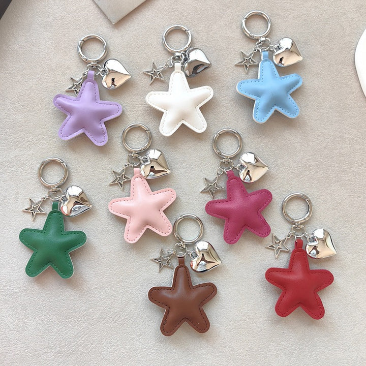 Keychain with star and heart design Stornfield