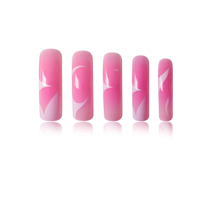 Elegant Artistry Press-On Nail Set Stornfield