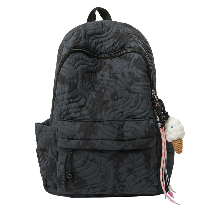 Quilted Patterned Backpack