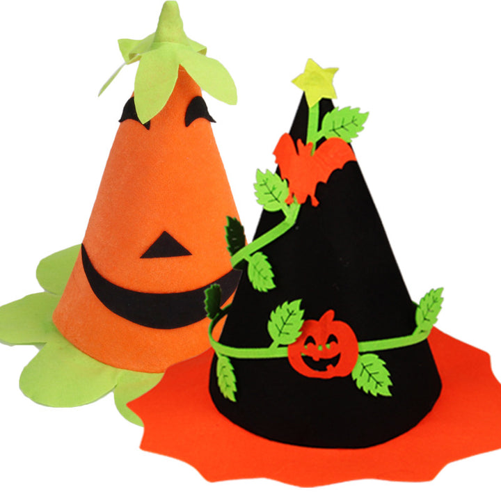 Halloween Pumpkin-Themed Costume Hat