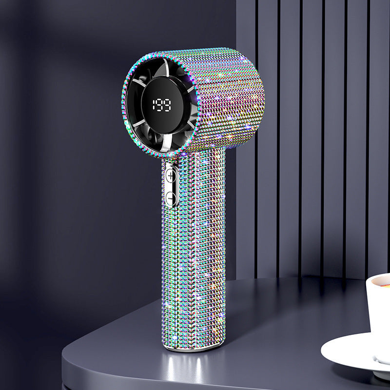 Men's compact and stylish fan with LED display Stornfield