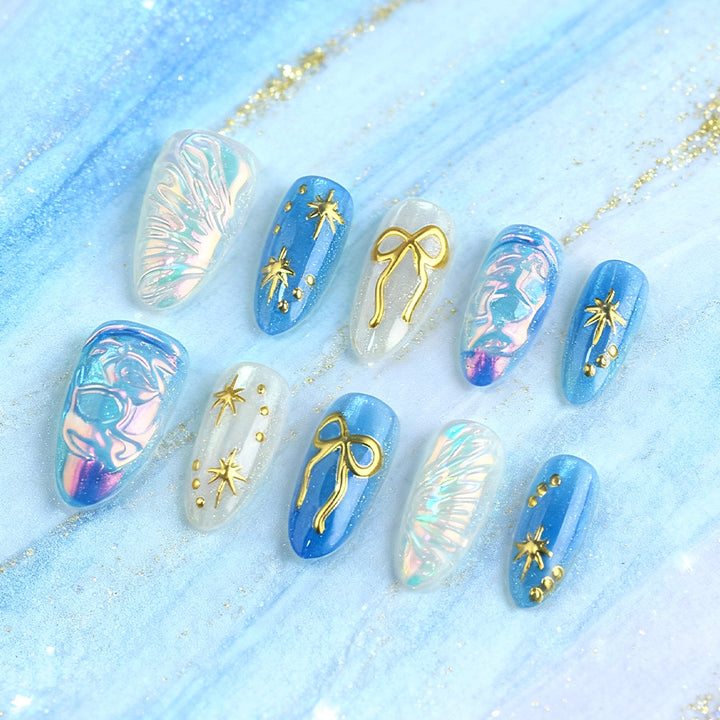 Artistic Press-On Nail Art Set Stornfield 1787542830