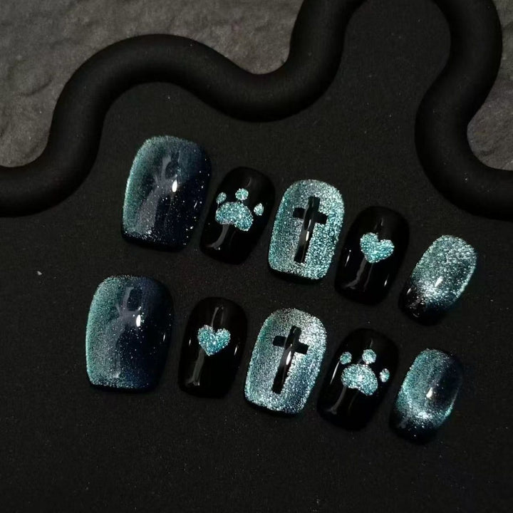 Artistic Press-On Nail Set Stornfield