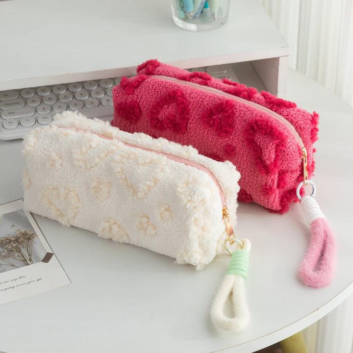 Plush Textured Pencil Case Stornfield
