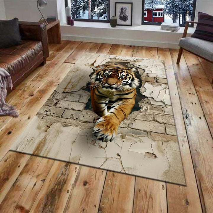 3D Printed Tiger Wall Mural Stornfield